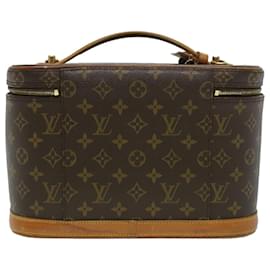 Louis Vuitton-LOUIS VUITTON Monogram Nice Hand Bag 2way M47280 LV Auth cl245-Monogram