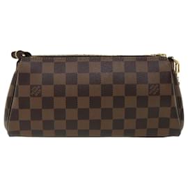 Louis Vuitton-LOUIS VUITTON Damier Ebene Eva Shoulder Bag N55213 LV Auth 33443a-Other