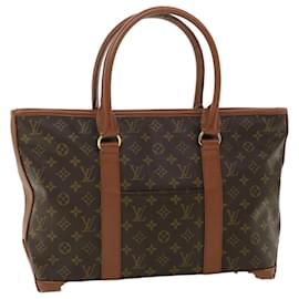 Louis Vuitton-LOUIS VUITTON Monogram Sac Weekend PM Tote Bag M42425 LV Auth th3148-Other