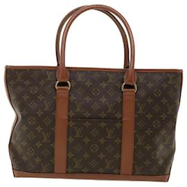 Louis Vuitton-LOUIS VUITTON Monogram Sac Weekend PM Tote Bag M42425 LV Auth th3148-Other
