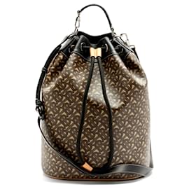 Burberry-New burberry chesterton blister bucket bag with burberry boutique bag-Brown