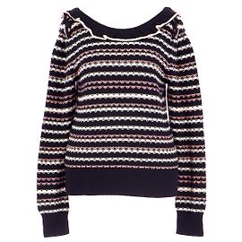 Claudie Pierlot Pullover / Weste Marineblau