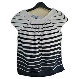 Maglietta Prada nera in cotone Nero