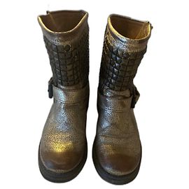 Ash Ankle Boots Golden