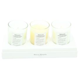 Maison Martin Margiela Caixa de velas Maison Margiela Branco