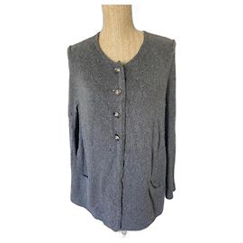 Poncho gris en angora Gerard Darel Gris
