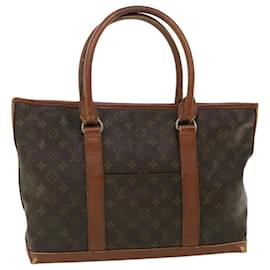 Louis Vuitton-LOUIS VUITTON Monogram Sac Weekend PM Tote Bag M42425 LV Auth ar8189-Other