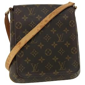 Louis Vuitton-LOUIS VUITTON Monogram Musette Salsa Long Shoulder Bag M51387 LV Auth 33565-Monogram