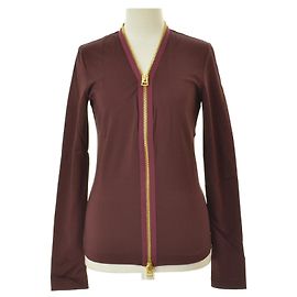 Giacca cardigan con zip Tom Ford Rosso