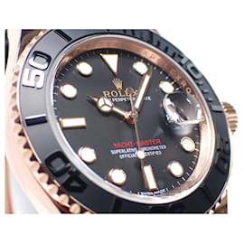 Rolex-ROLEX YACHT-MASTER40 Everose Gold 116655 '19 Mens-Black