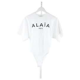 Alaïa Top Alaia 34 Weiß