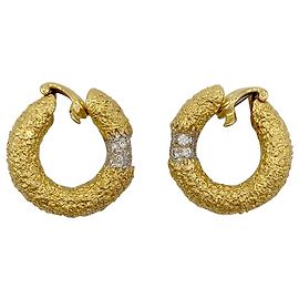 M. GERARD Orecchini M.Gerard in oro giallo e diamanti. Altro
