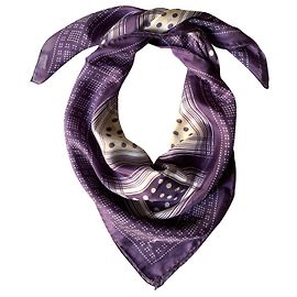 Yves Saint Laurent Vintage Seidentuch Lila