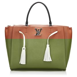 Louis Vuitton-Louis Vuitton Brown Lockmeto-Brown