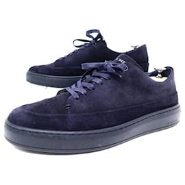 JM Weston-NINE SHOES JM WESTON ONE TIME CANASTA BASKETS 10.5 44.5 + SHOES BRUSH-Navy blue