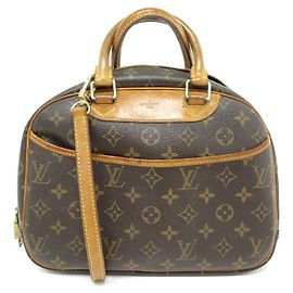 LOUIS VUITTON BORSA A MANO DEAUVILLE MONOGRAM CANVAS M47270 Tracolla Marrone