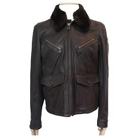 BLOUSON BELSTAFF VESTE AVIATEUR 71050492 48 M CUIR MARRON FLYING JACKET Marron
