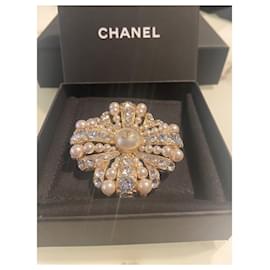 Chanel-Chanel classic brooch-Golden