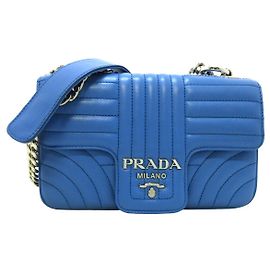 Prada Diagramme Bleu