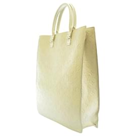 Louis Vuitton-Sacola Plana Monograma Taurillon Branca Louis Vuitton-Branco