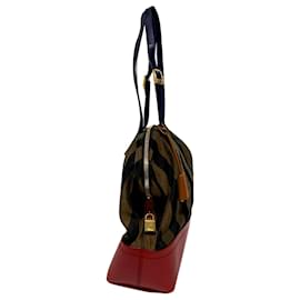 Fendi-Fendi Marron Pequin 2Sac-Marron