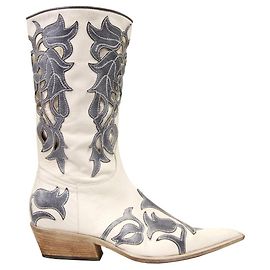 Matthew Williamson William Texan Boots White