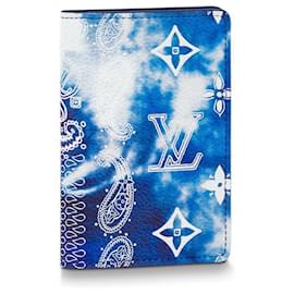 Louis Vuitton-Pañuelo organizador de bolsillo LV nuevo-Azul