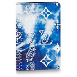 Louis Vuitton LV Pocket Organizer Bandana new Blue