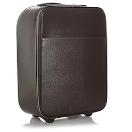Louis Vuitton-Louis Vuitton Brown Taiga Pegase 45-Brown,Dark brown