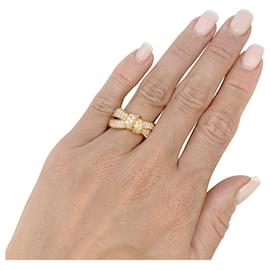 Chaumet-Chaumet Ring, "Link di seduzione", oro rosa e diamanti.-Altro