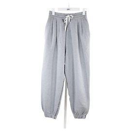 Calças Miu Miu 34 Cinza