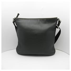 Loewe-Loewe Leather Crossbody Bag-Green