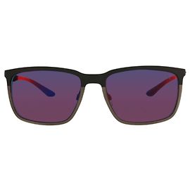 Óculos de sol de metal com armação quadrada Puma Preto