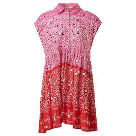 Juliet Dunn Mini robe à sequins Orange