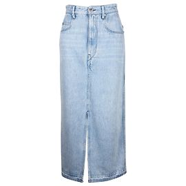 Falda vaquera midi Isabel Marant Etoile de algodón azul Azul