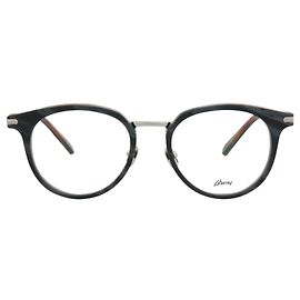 Brioni Round-Frame Bio Acetate Optical Frames Grey