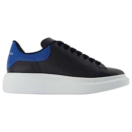 Alexander Mcqueen-Oversized Sneakers - Alexander Mcqueen -  Navy/Ocean Blue - Leather-Multiple colors