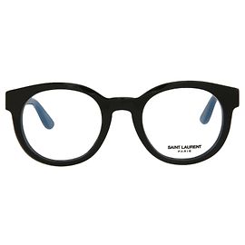 Saint Laurent Round-Frame Acetate Optical Frames Black