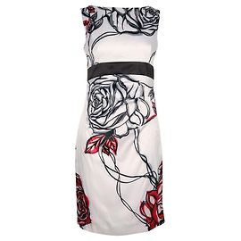 Karen Millen Ärmelloses Kleid mit Rosenmuster Andere