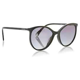 Chanel-chanel Cat Eye Sunglasses black-Black