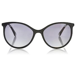 Chanel-chanel Cat Eye Sunglasses black-Black