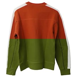 Joseph-Joseph Stripe Sweatshirt in Rust Cotton-Other,Orange