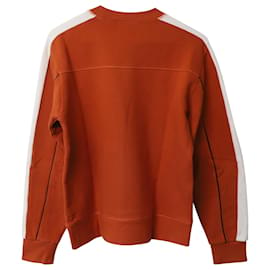 Joseph-Sweatshirt mit Joseph-Streifen aus rostfarbener Baumwolle-Andere,Orange