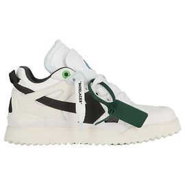 Off White Off-White Sponge Mid-Top Sneakers White