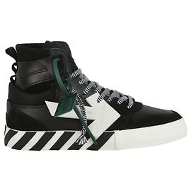 Off White Off-White Vulcanized High-Top Sneakers Black