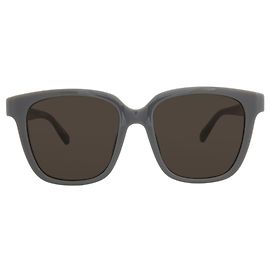 Balenciaga Square-Frame Bio Injection Rilsan Sonnenbrille Grau