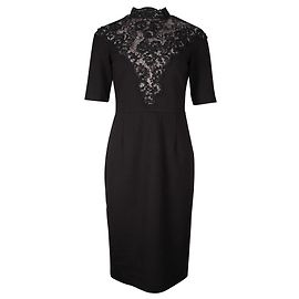 Ted Baker Robe dentelle noire Noir