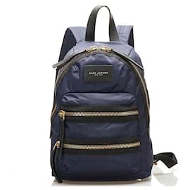 marc jacobs Nylon Zip Backpack blue Blue