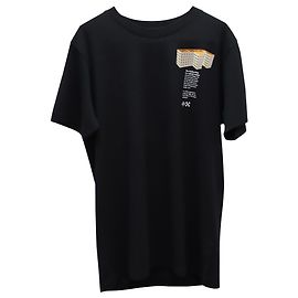 Off White Camiseta Off-White Rationalism de algodón negro Negro