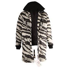 Cappotto lungo con giacca integrata Stone Island Camouflage Ice Camouflage superiore in cotone multicolor Altro